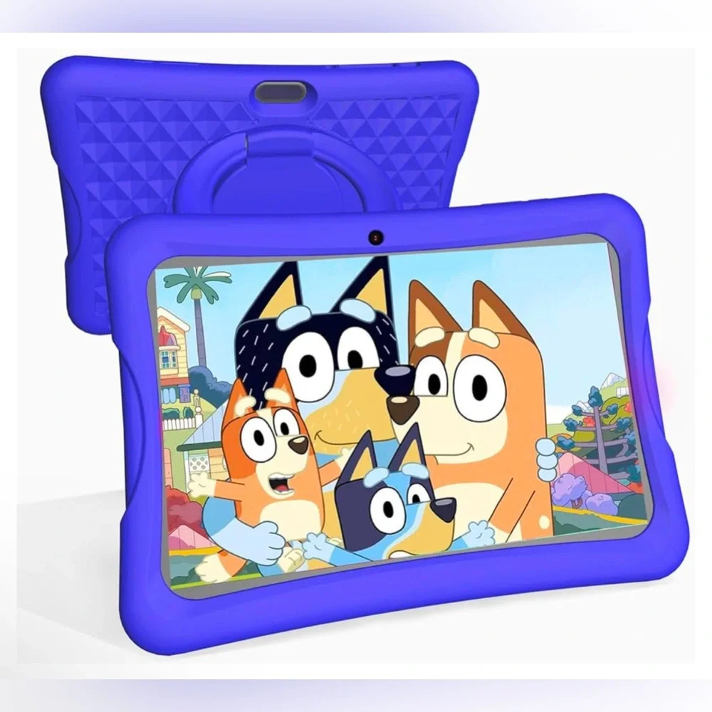 Kids Tablet, 10.1 Inch Android Toddler Tablet with Case used like new no scrach - Picture 1 of 6